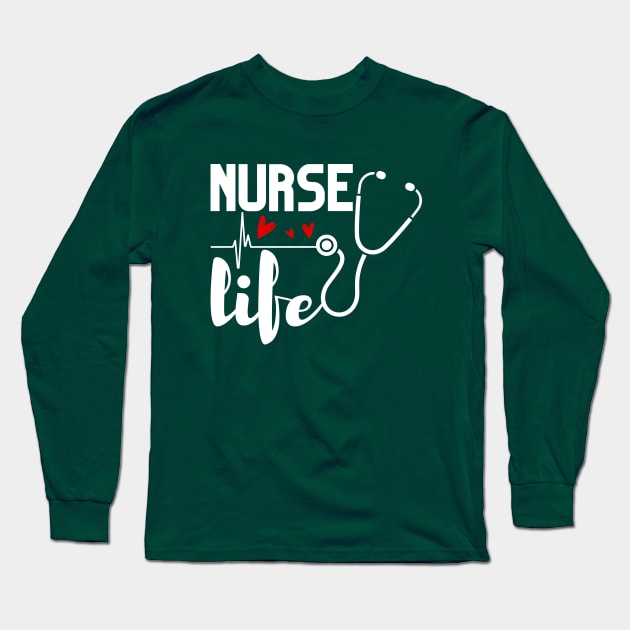 Medical  -  Nurse life Long Sleeve T-Shirt by JunThara